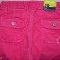 Girls Gap Flare Flap Pocket Stretch Corduroy Size 10 Slim Leg Flared Opening