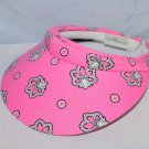 Limited Edition Vera Bradley Pink Bandana Sun Visor Hat