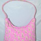 Vera Bradley Hobo Shoulder Bag Purse in Retired Bermuda Pink