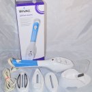Rival Handheld Garment Steamer with Fabric Brush & Crease Attachment