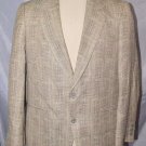 Nino Cerruti Mens Sport Suit Blazer Rue Royale Jacket Size 40R Union Made USA