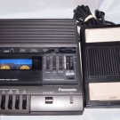 PANASONIC RR-830 STANDARD CASSETTE TRANSCRIBER RECORDER FOOT PEDAL RP-2692