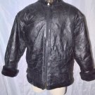 Legacy Original Leatherwear Black Lined Coat Large Steam Punk Vintage