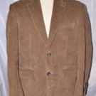 Lauren Ralph Lauren Brown Corduroy Heavy Blazer Jacket Coat Size 38R Vintage