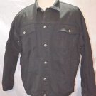 Denim Jean Jacket XXXL Mens GodBody 3XL Signature Black Trucker Coat