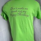 The Wizard of Oz Don't Make Me Breakout My Flying Monkeys Green Shirt L