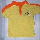 Coogi Boy Short Sleeve Yellow Shirt Polo 24 Month