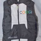 Coogi Boy Girl Sleevless Black White Puffy Vest 18 Month
