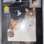 JANLYNN COUNTED CROSS STITCH KIT CATS EYES 9X12"  FACTORY SEALED