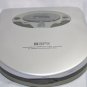 GPX Model C3849 Silver Portable Personal CD Player 8 Times Oversampling Earbuds