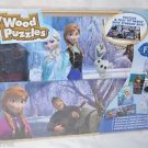 Disney Frozen 7 Wood Puzzles in Wood Storage Box New Sealed