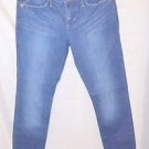 Misses Rock & Republic Leggings Kashmiere Jeans Crop Blue Heron Size 2