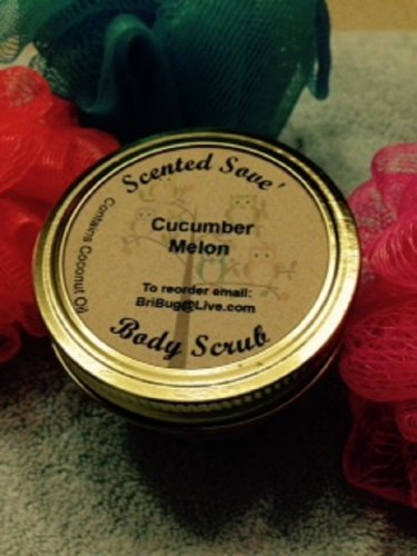 Cucumber Melon Organic Sugar Body Scrub
