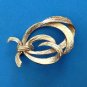 ELEGANT VERY WELL MADE VINTAGE GOLD TONE PIN BARREL CLASP. SEE PICS! 1 1/2" X 1"