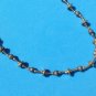 DIFFERENT GOLD TONE & SILVER TONE BEADED NECKLACE UP TO 19" LONG