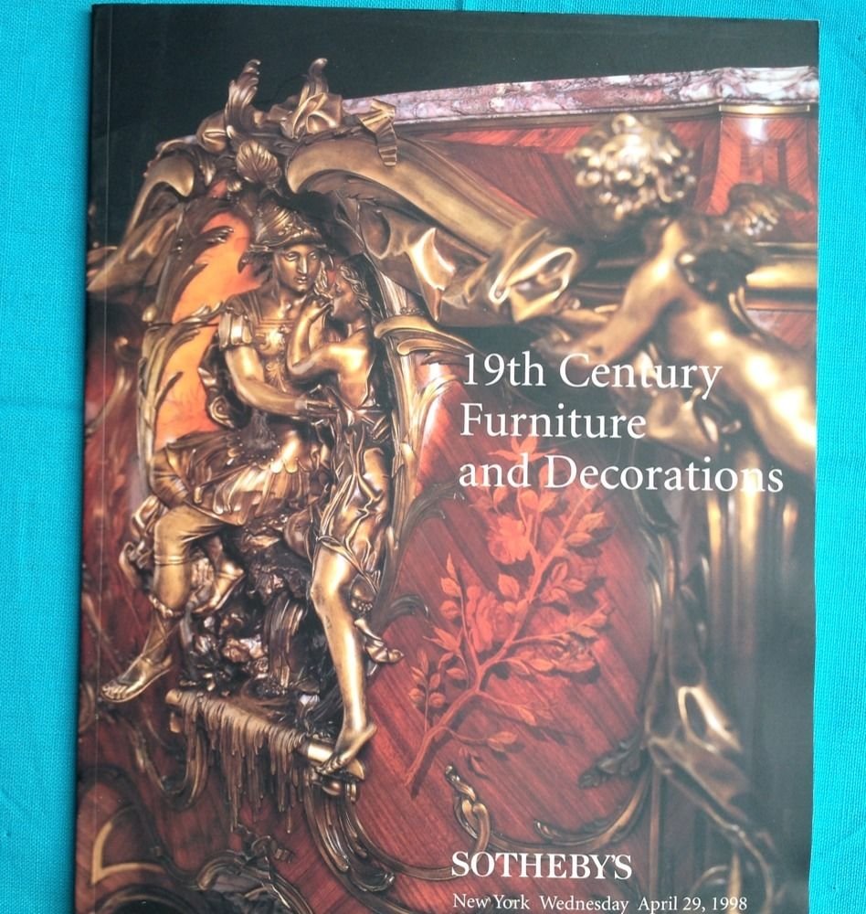 SOTHEBY'S APRIL 29, 1998 19th CENTURY FURNITURE AND DECORATIONS
