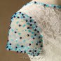 Custom arrival mermaid beading lace cap sleeves wedding dress