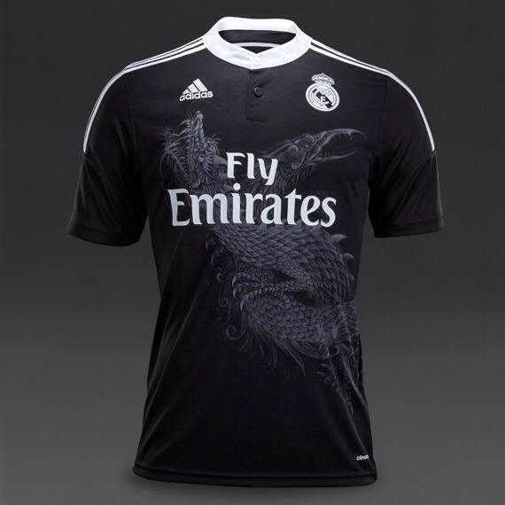 Adidas --- Real Madrid C.F 14/15 Away 3rd Soccer Jersey with