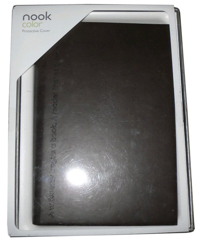 Barnes & Noble Johnson Quote Protective Cover for Nook - Color: Coffee Brown