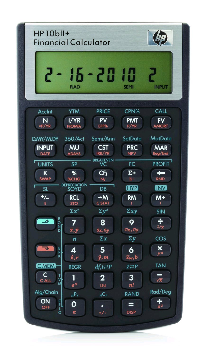 HP 10Bii+ Financial Calculator