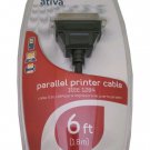 Ativa 6' Foot IEEE 1284 Parallel Printer Cable