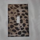 LEOPARD CHEETAH Single Light Switch Plate Cover