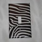 ZEBRA Single Light Switch Plate Cover