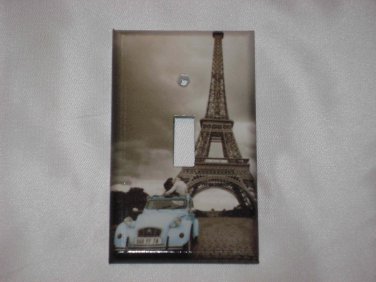 PARIS EIFFEL TOWER Single Light Switch Plate Cover