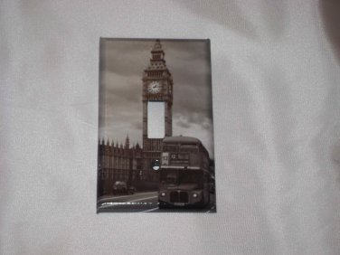 LONDON BIG BEN Single Light Switch Plate Cover