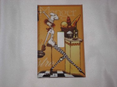 KITCHEN CHEF Single Light Switch Plate Cover