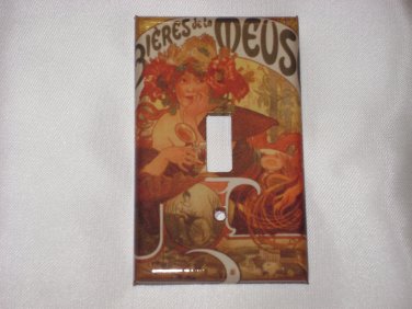 FRENCH VINTAGE Single Light Switch Plate Cover