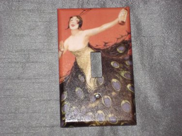 VINTAGE FRENCH Single Light Switch Plate Cover