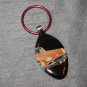 RED CLASSIC CAR Spoon Pendant Keychain   Upcycle