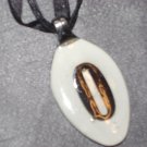 O INITIAL MONGRAM Spoon Pendant / Necklace   Upcycle