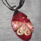 BUTTERFLY Spoon Pendant / Necklace   Upcycle
