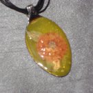 FLORAL Spoon Pendant / Necklace   Upcycle