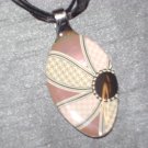 FLORAL Spoon Pendant / Necklace   Upcycle