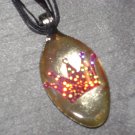 PRINCESS TIARA Spoon Pendant / Necklace   Upcycle