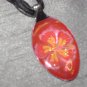 TROPICAL FLOWER Spoon Pendant / Necklace   Upcycle