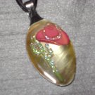 COWGIRL Spoon Pendant / Necklace   Upcycle