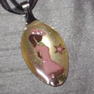 COWGIRL Spoon Pendant / Necklace   Upcycle