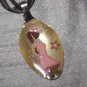 COWGIRL Spoon Pendant / Necklace   Upcycle