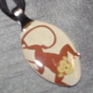 MONKEY Spoon Pendant / Necklace   Upcycle