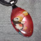 TOUCAN Spoon Pendant / Necklace   Upcycle