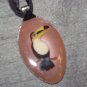 TOUCAN Spoon Pendant / Necklace   Upcycle