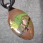 LIZARD Spoon Pendant / Necklace   Upcycle