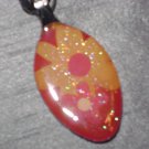 FLOWER FLORAL Spoon Pendant / Necklace   Upcycle