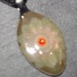 FLOWER FLORAL Spoon Pendant / Necklace   Upcycle