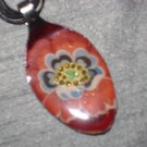 FLOWER FLORAL Spoon Pendant / Necklace   Upcycle