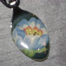 FLOWER FLORAL Spoon Pendant / Necklace   Upcycle